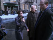 Henry Janeway und Moss vor der Kamera