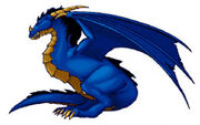 Dragon bleu WCA