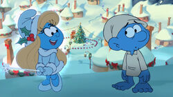 Smurf Of Christmas Past