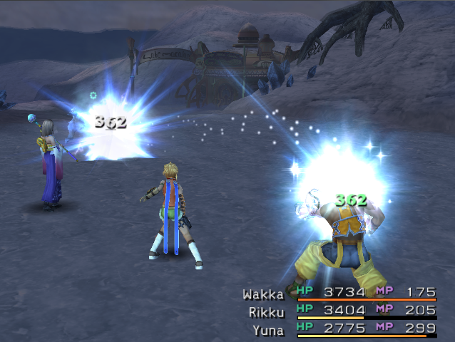 Final fantasy x weapons 4 empty slots