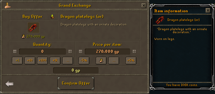 Dragon Platelegs Or The Runescape Wiki