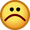 Sad Emoticon