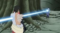 Sasuke kills Danzo