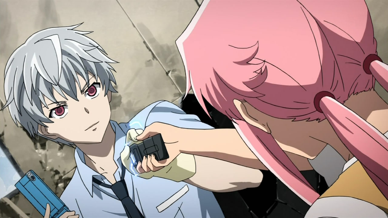 Download Akise Aru, A Character From Mirai Nikki Anime Series