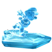 Ice Mario Artwork - Super Mario Galaxy