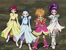 Cure Bloo Cure Egret Cure Bright Cure Windy