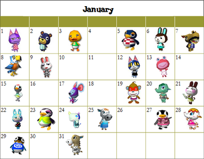 January