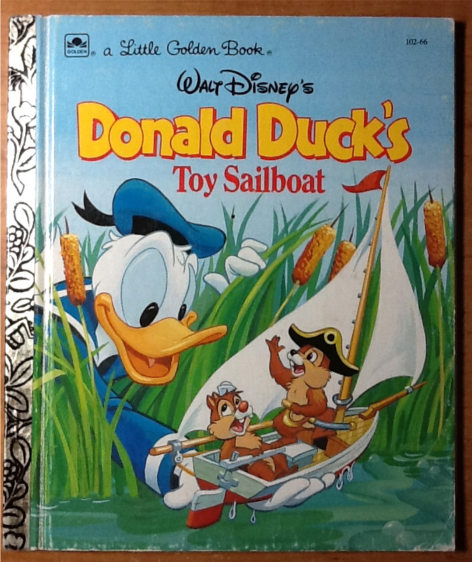 donald duck boat toy