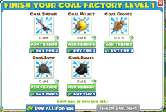 Coal Factory Level1 Items