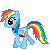 Rainbow dash sword tpp by creshosk-d42e6e3