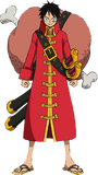 Luffy en one piece Film Z