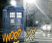 TARDIS materializing