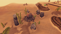 Fire Altar outside
