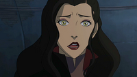 Asami shocked