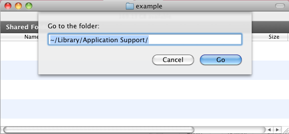 Go-to-library-folder-window