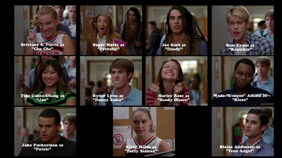 GleeGreaseCast