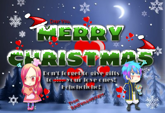 Red's Christmas Greeting