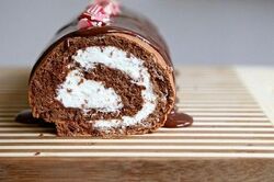 Peppermint log