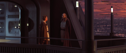 Jedi Council Tower balcony