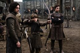 Jon, Bran y Robb HBO