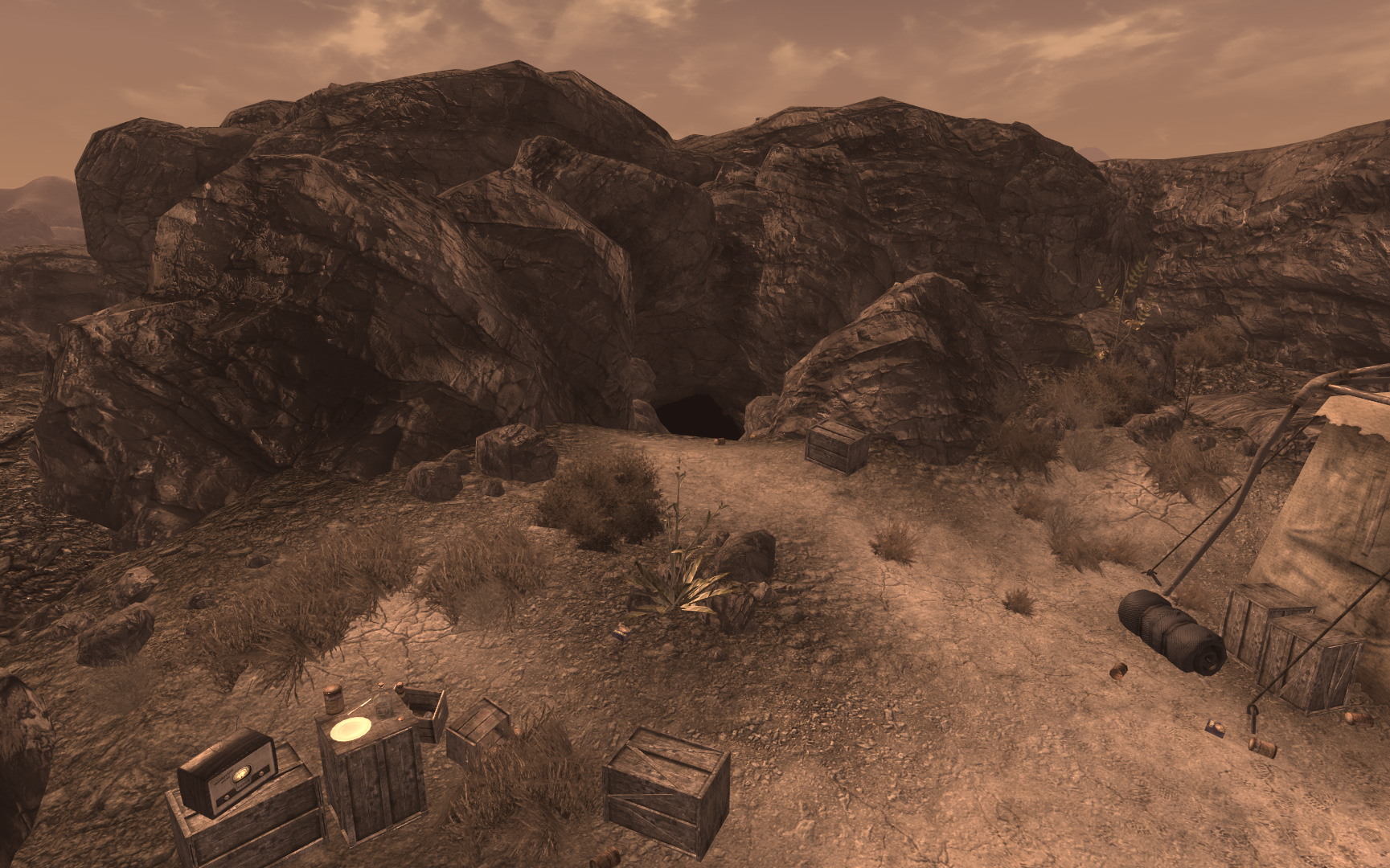 Camp Guardian caves The Fallout wiki Fallout New Vegas and more