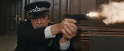Skyfall - Silva firing his weapon during the hearing