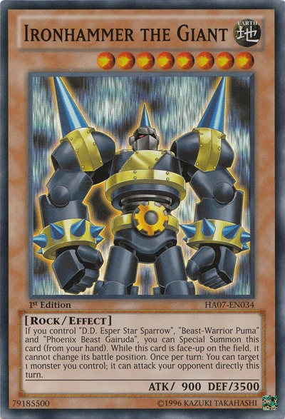 Ironhammer The Giant Yu Gi Oh 
