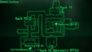 Vault 92 sound testing loc map
