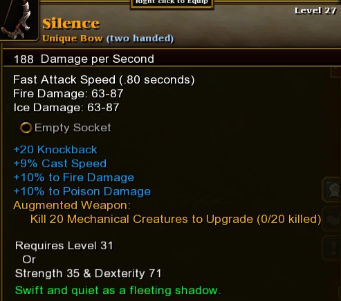 torchlight 2 augmented weapon torchlight 2 augmented weapon