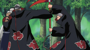 Kakuzu et Hidan se disputant