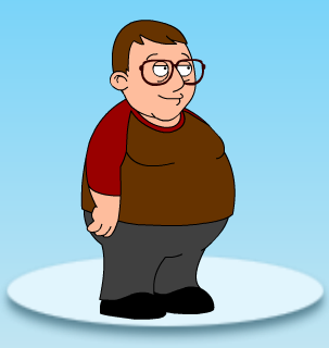 Really. All Fat person on computer have hit Fat person on computer