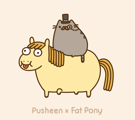 fat pony cartoon