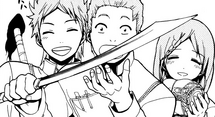 Boyan and weapon