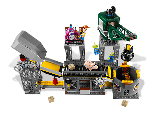 LEGO Toy Story (3) 7596_L'usine_de_destruction_des_jouets_2