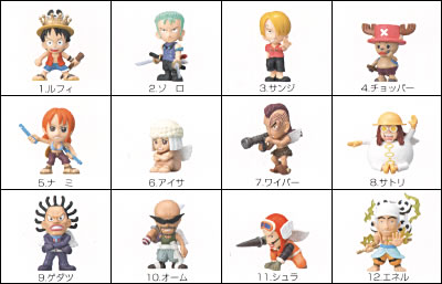 one piece super deformed figures