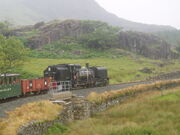 WHR Garratt in the countryside