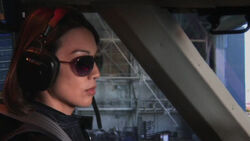 Melinda drives