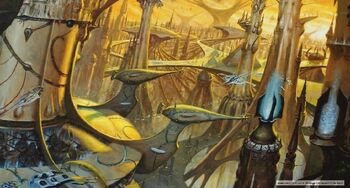 Mundo astronave eldar lugganath warhammer 40k wikihammer