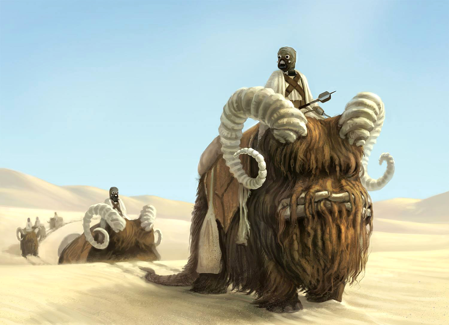 star wars power of the force bantha