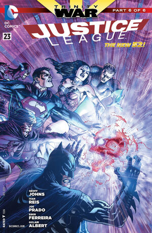 Cover for Justice League #23 (2013)