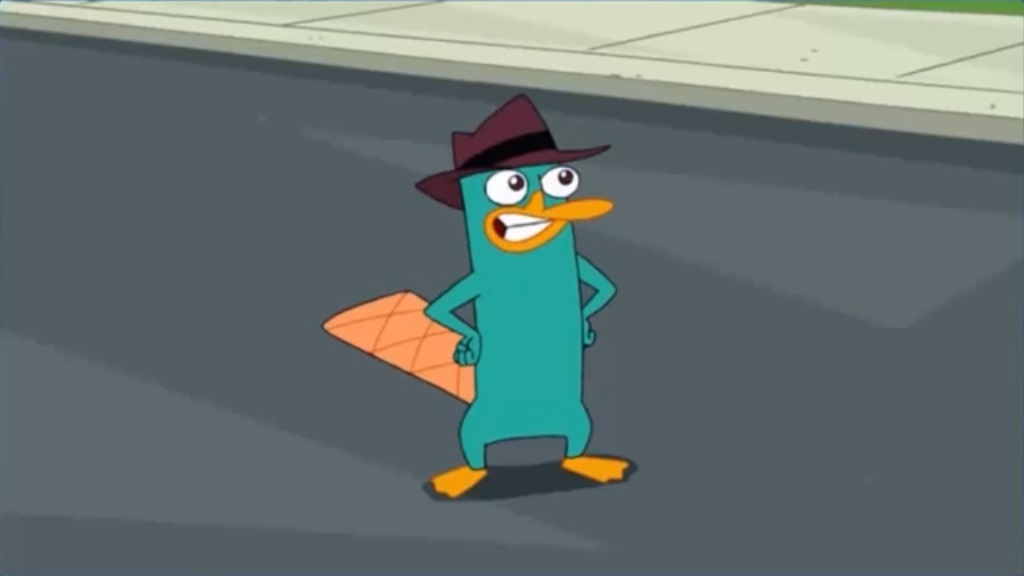 Agent P saved by Santa