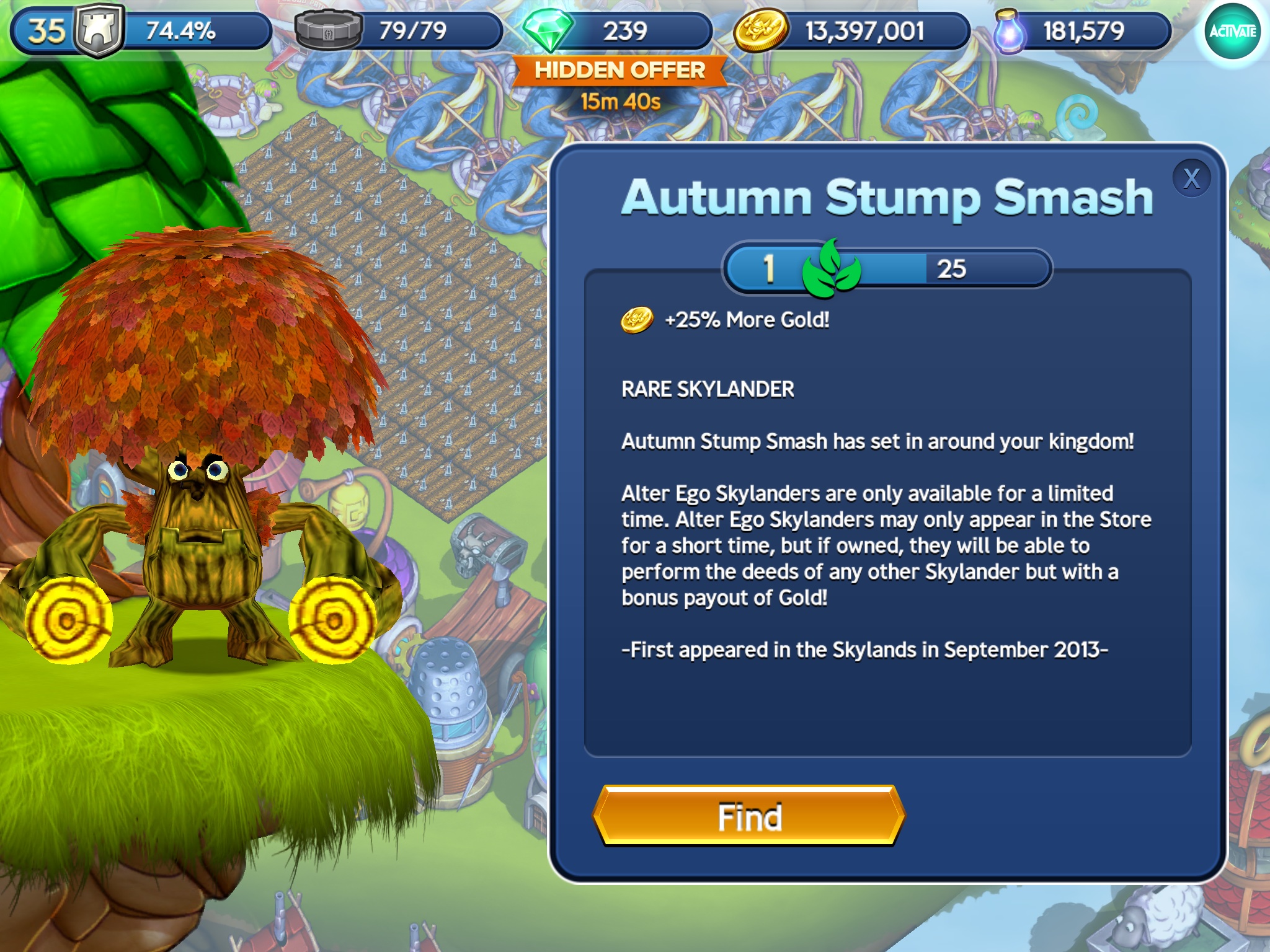 stump smash