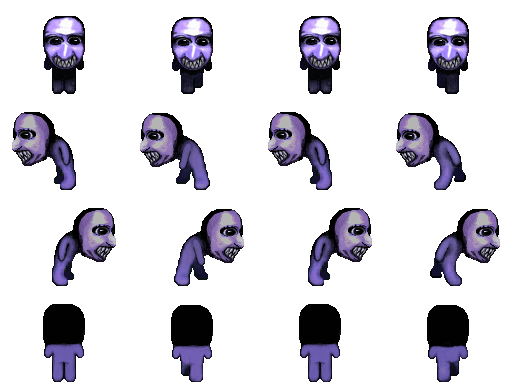 Rpg Maker Ao Oni Sprite , Png Download - Rpg Maker Ao Oni Sprite,  Transparent Png - vhv