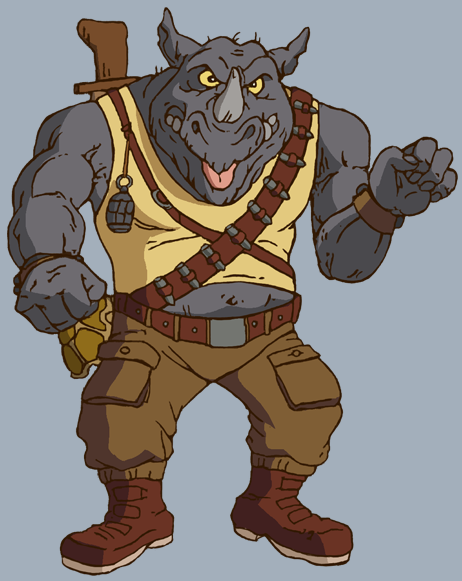Rocksteady (1987 TV series) TMNTPedia Rocksteady (1987 TV series) TMNTPedia