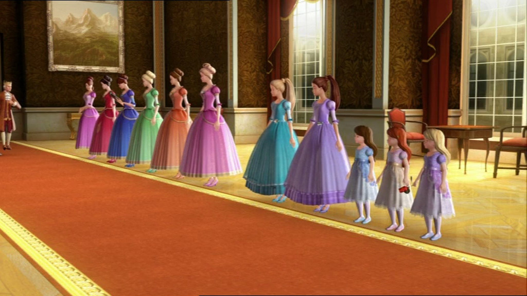 barbie and the 12 dancing princesses online