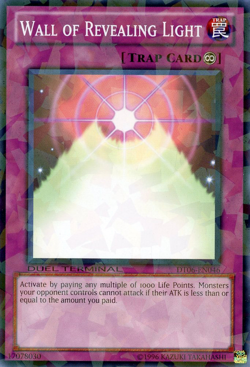 Wall of Revealing Light - Yu-Gi-Oh!