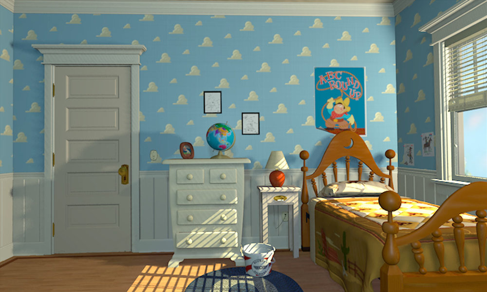 Image Andy's bedroom.jpg Pixar Wiki Disney Pixar Animation Studios
