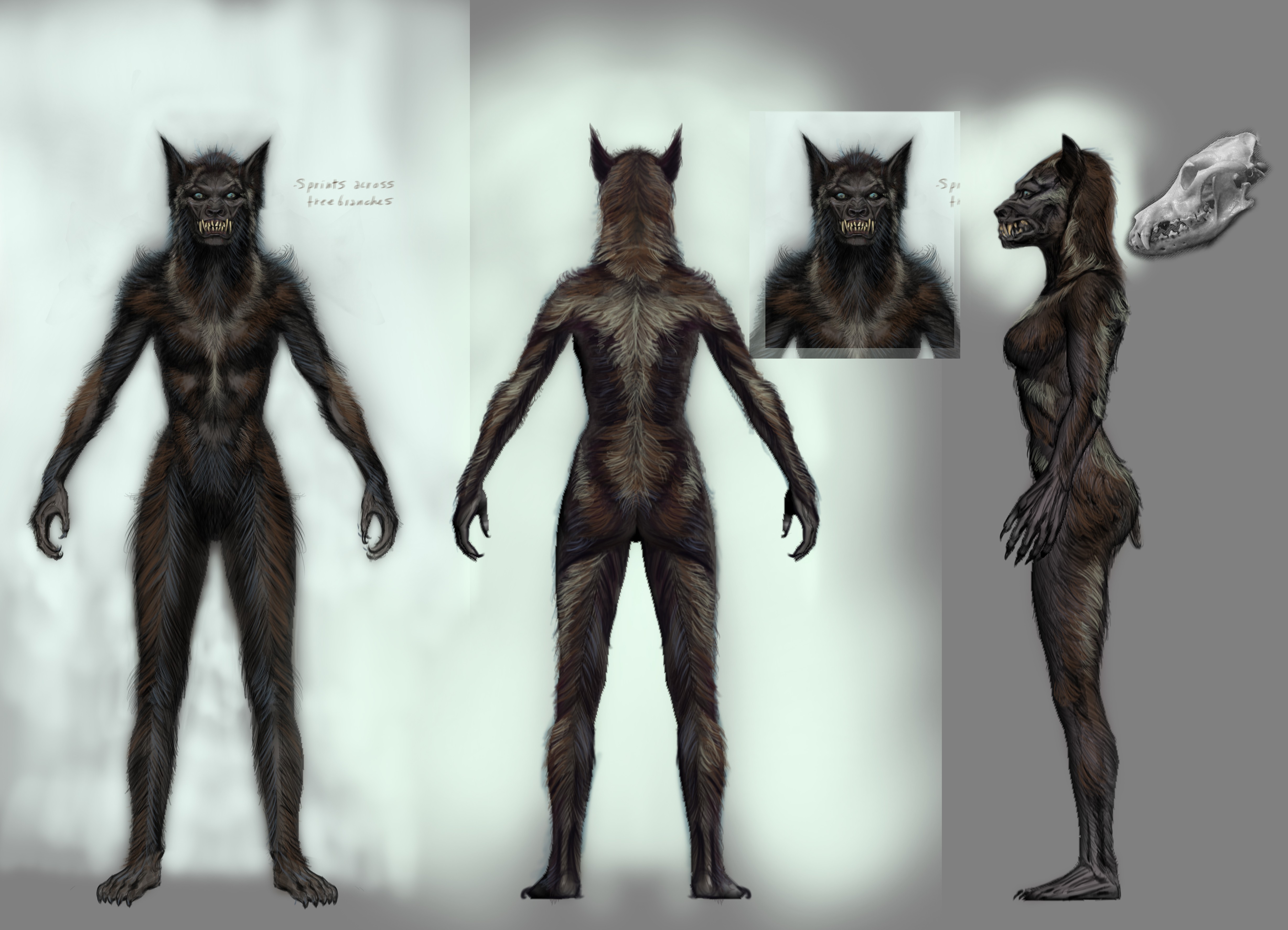 Female Werewolf Look Page 3 Skyrim Adult Mods Loverslab