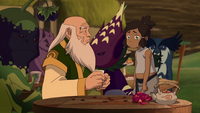 Young Korra shocked