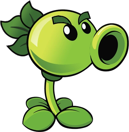Dibujos para colorear de plantas vs zombies gatling pea - Imagui